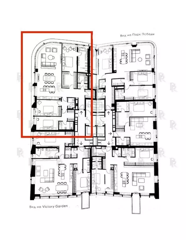 Квартира, 4 комнаты, 180 м - Фото 0