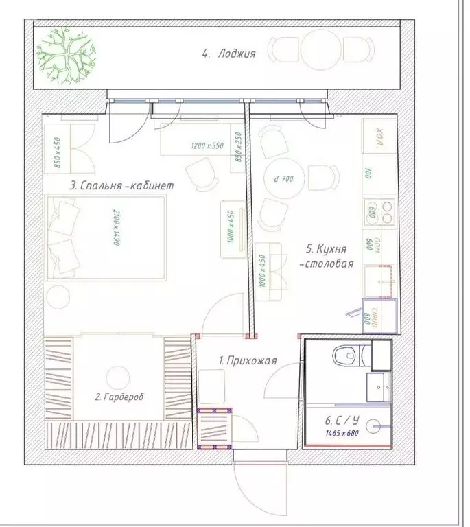 1-комнатная квартира: Москва, Скаковая улица, 34к3 (40 м) - Фото 2
