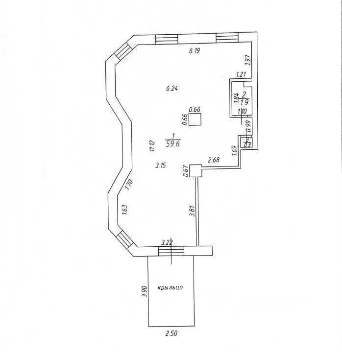 Помещение свободного назначения в Татарстан, Казань ул. Белинского, 4 ... - Фото 2
