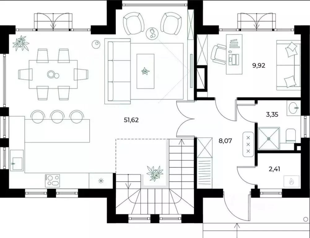 Коттедж, 150 м - Фото 1