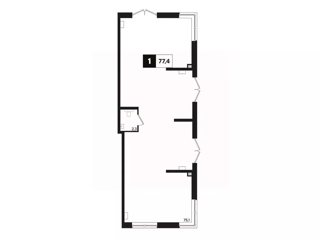 Помещение свободного назначения в Краснодарский край, Краснодар Парк ... - Фото 1