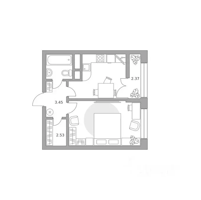 1-к кв. Московская область, Балашиха 39-й мкр, Пехра жилой комплекс, ... - Фото 1