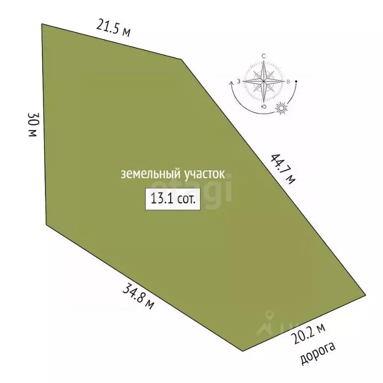 Участок в Челябинская область, Каслинский муниципальный округ, д. ... - Фото 2