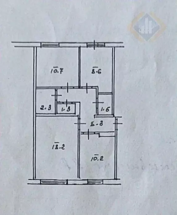 3-к кв. Приморский край, Находка ул. Астафьева, 3А (61.2 м) - Фото 1