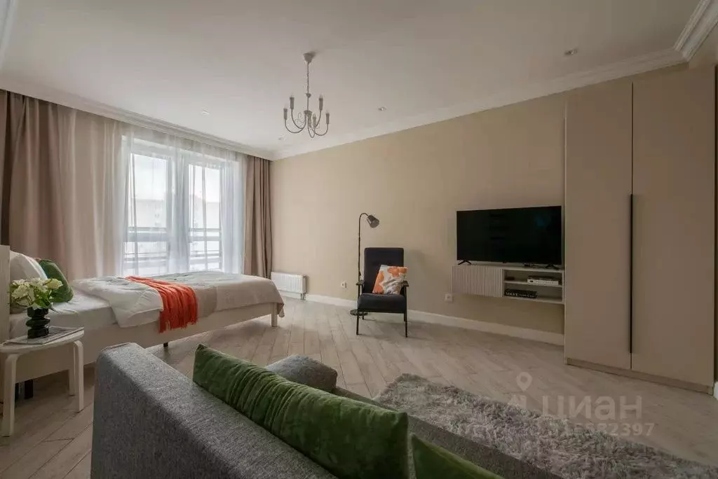 1-к кв. Татарстан, Казань ул. Калинина, 32 (38.0 м) - Фото 2