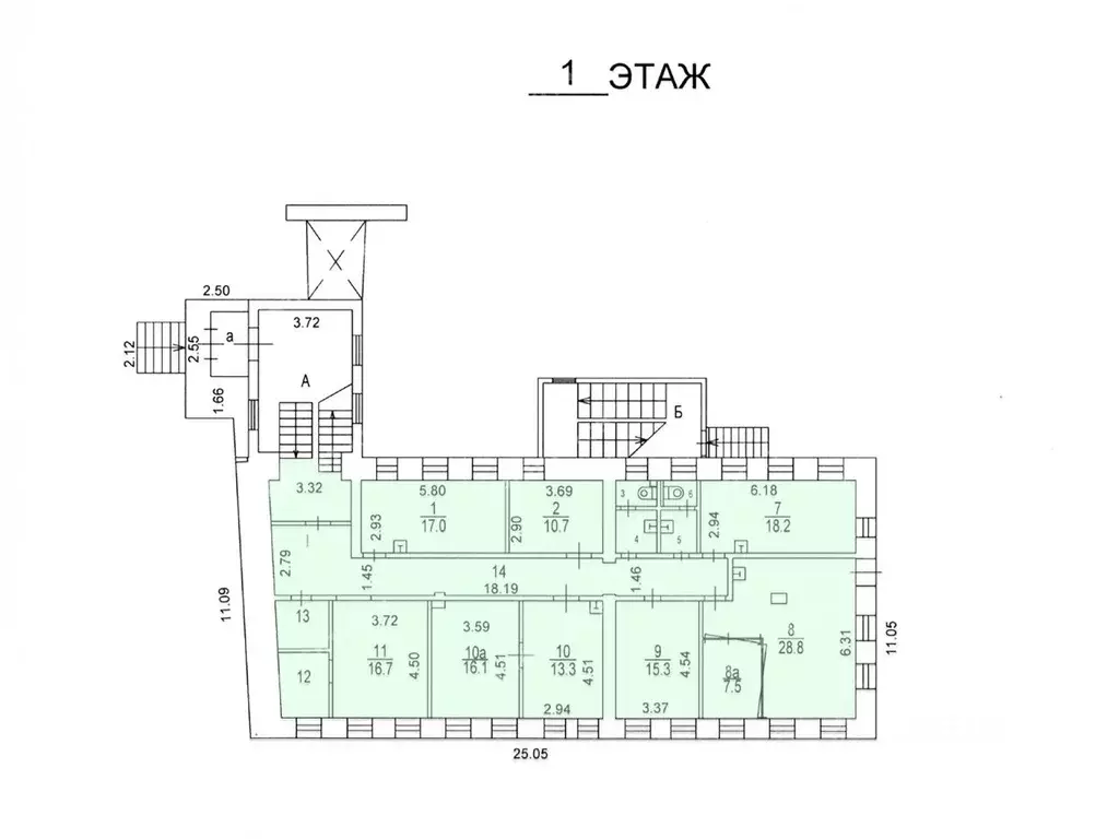 Офис в Москва ул. Гиляровского, 10С1 (1217 м) - Фото 1