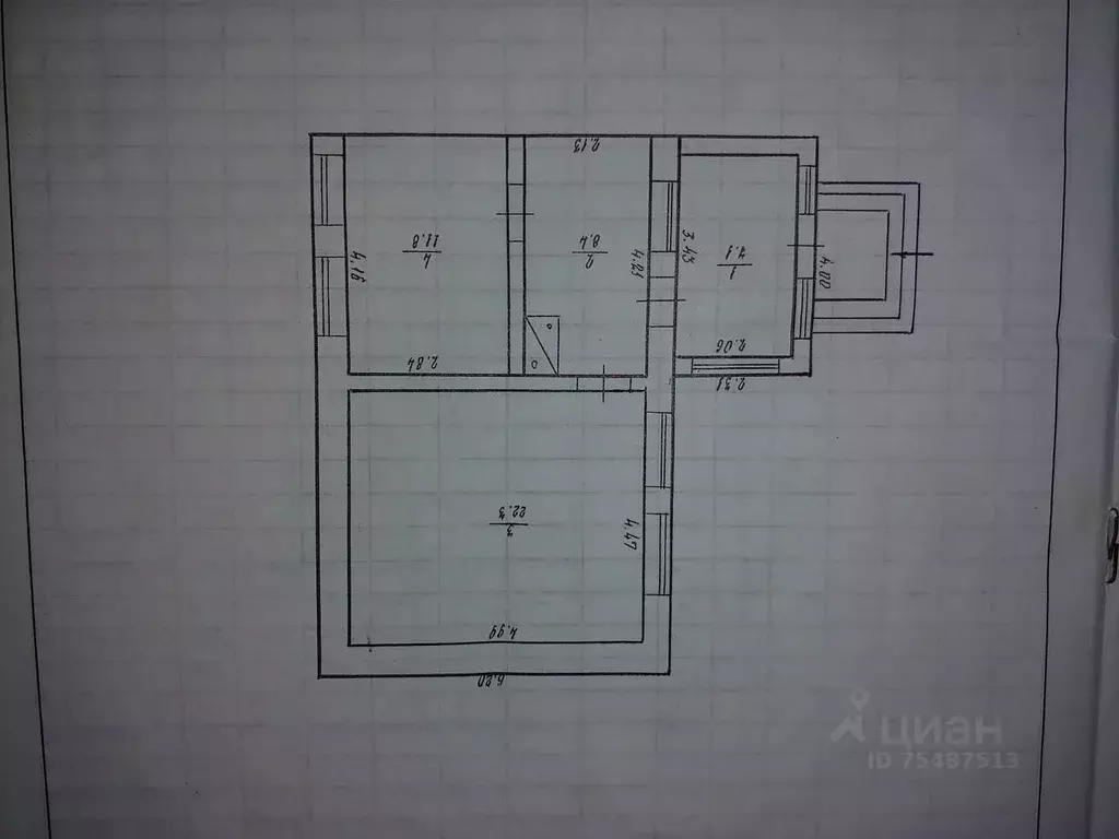 Дом в Крым, Сакский район, с. Молочное ул. Лиманная, 67А (50 м) - Фото 2