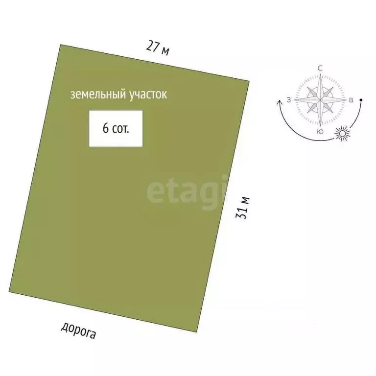 Участок в Ямало-Ненецкий АО, Новый Уренгой ул. Репина, 18 (600.0 сот.) - Фото 2