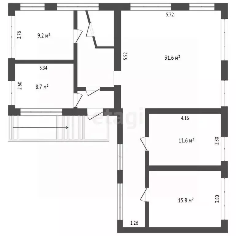 Помещение свободного назначения в Москва 3-й Нижнелихоборский проезд, ... - Фото 2