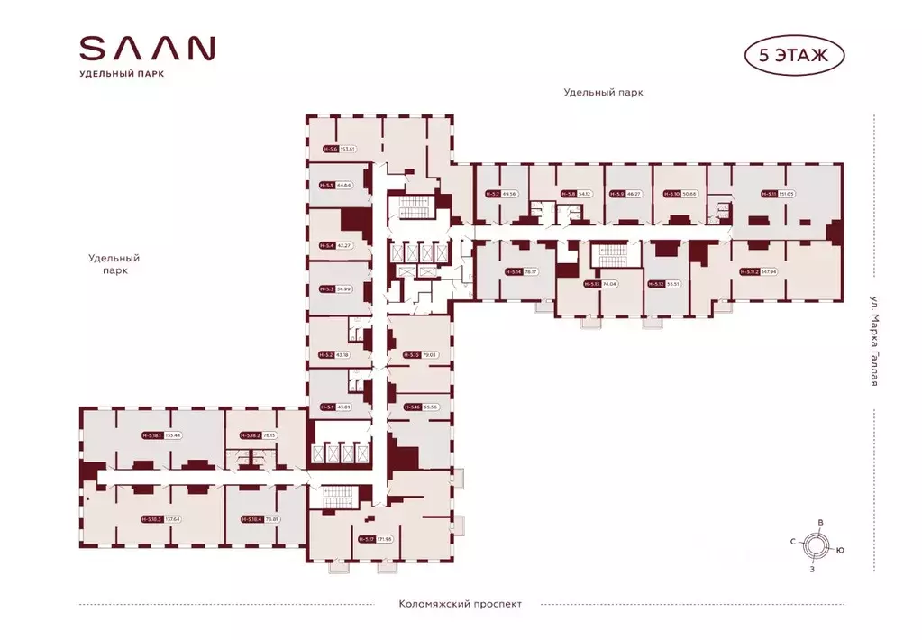 Офис в Санкт-Петербург Коломяжский просп., 19А (51 м) - Фото 2