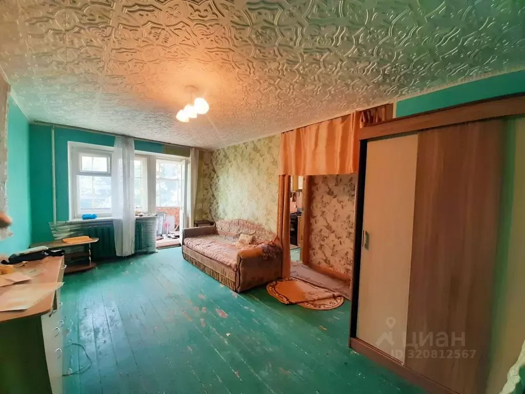 1-к кв. Курская область, Курск ул. Юности, 38 (30.6 м) - Фото 1
