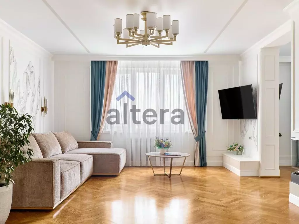 3-к кв. Татарстан, Казань ул. Павлюхина, 108Б (92.9 м) - Фото 1