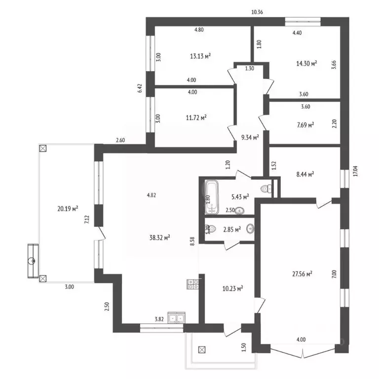 Дом в Тюменская область, Тюмень Лето-Парк кп,  (148 м) - Фото 2