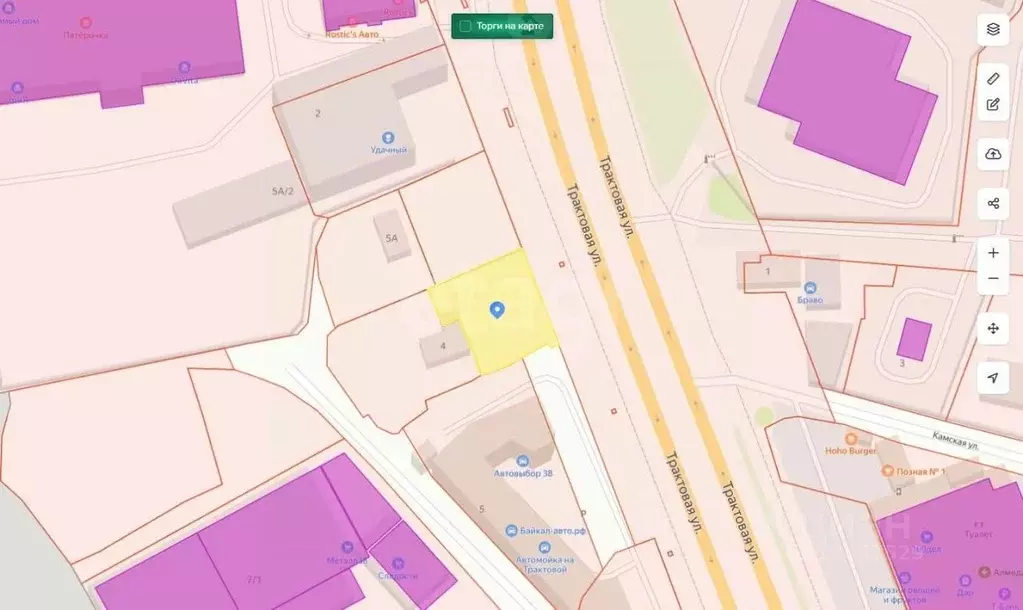 Участок в Иркутская область, Иркутск Военный городок тер., 4 (6.17 ... - Фото 2