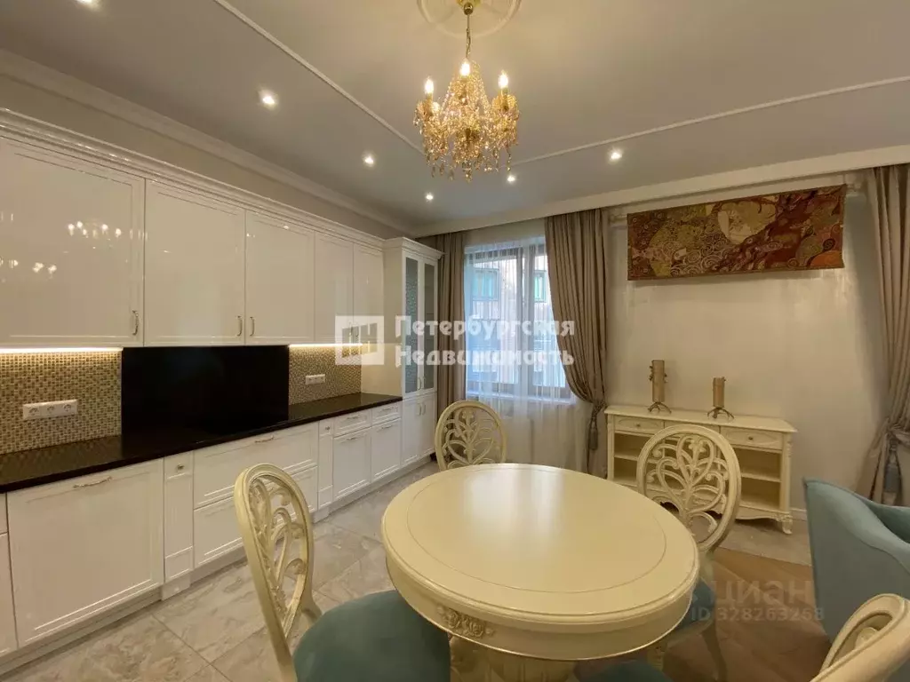 2-к кв. Санкт-Петербург ул. Смольного, 2к2 (74.9 м) - Фото 2