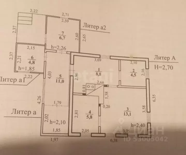 Дом в Забайкальский край, Чита ул. Яковлева, 30 (32 м) - Фото 1