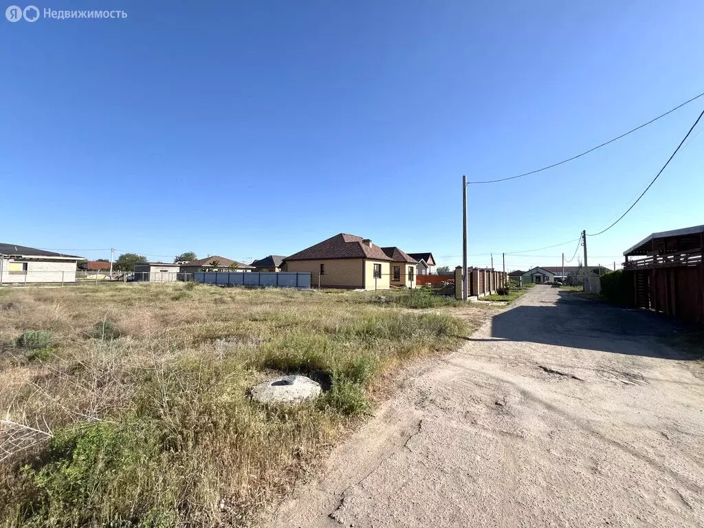 Участок в Волжский, СНТ Лазурное, Строительная улица (8.75 м) - Фото 0