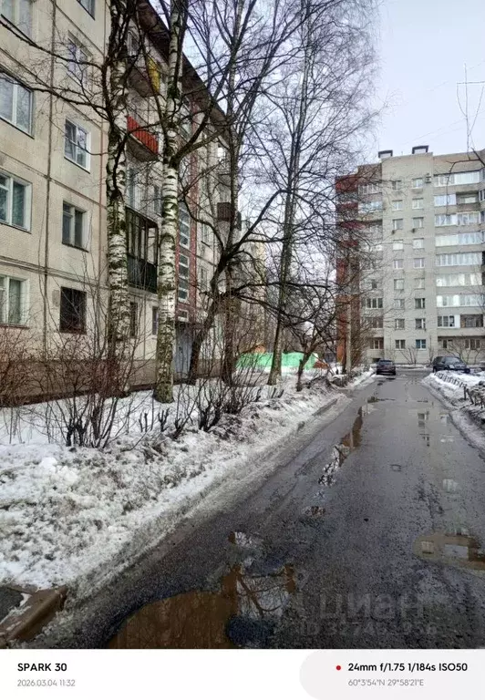 2-к кв. Санкт-Петербург Северный просп., 91К5 (45.8 м) - Фото 1