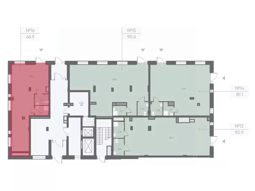 Помещение свободного назначения в Санкт-Петербург Партизанская ул., 5 ... - Фото 2