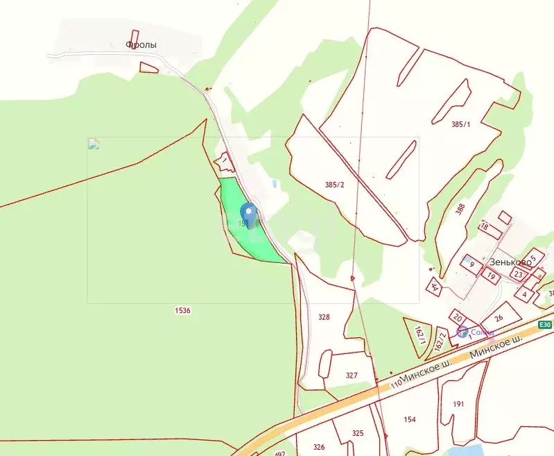 Участок в Смоленская область, Смоленский муниципальный округ, ... - Фото 2