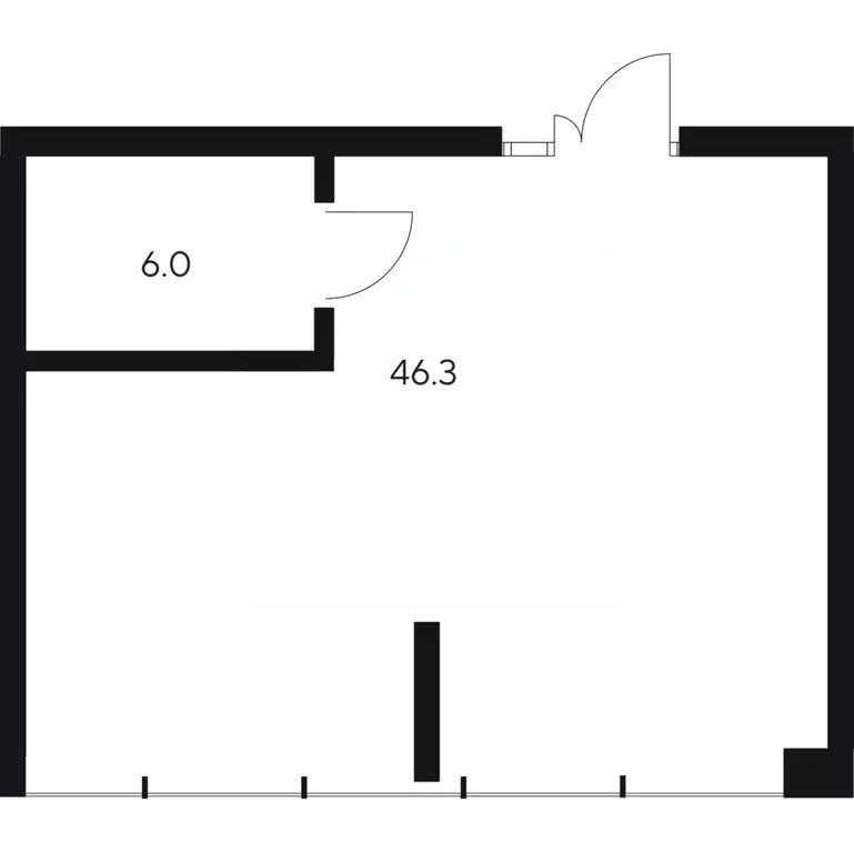 Офис в Москва Ярцевская ул., 21с2 (52 м) - Фото 2