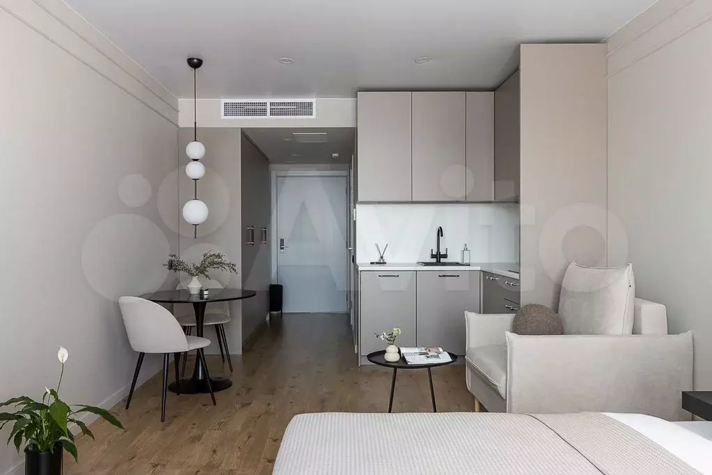 Квартира-студия, 26,3 м, 7/9 эт. - Фото 0