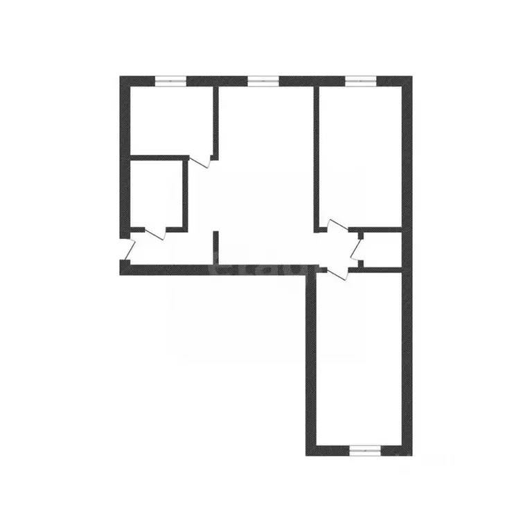 3-к кв. Курганская область, Курган ул. Гоголя, 129 (58.4 м) - Фото 2