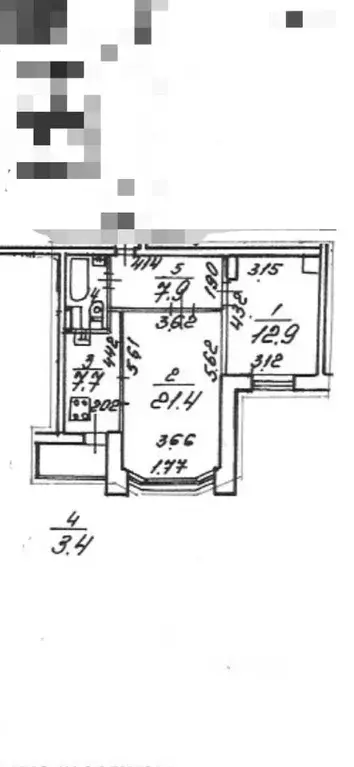2-к кв. Санкт-Петербург ул. Нахимова, 11 (53.3 м) - Фото 2