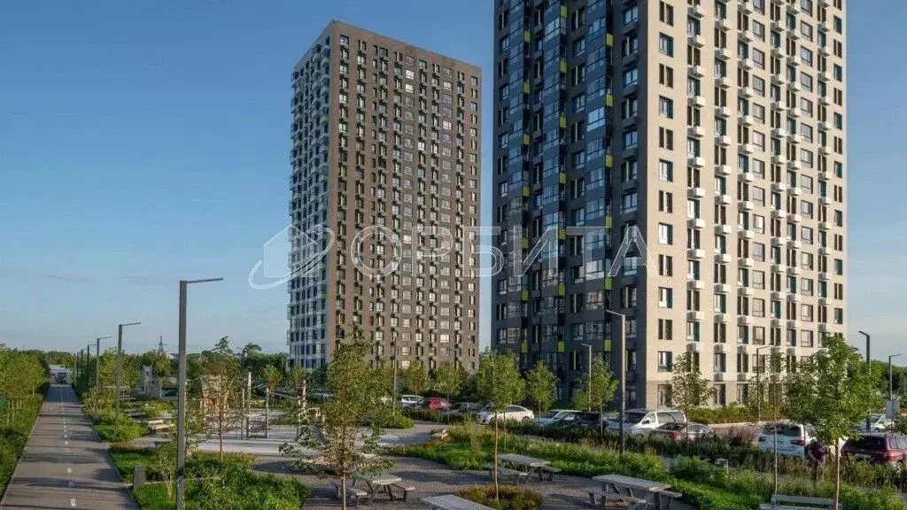 1-к кв. Тюменская область, Тюмень Полевая ул., 117к3 (39.9 м) - Фото 2