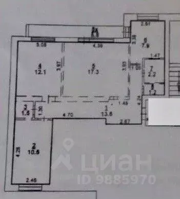 3-к кв. Ростовская область, Ростов-на-Дону Сельмаш мкр, ул. ... - Фото 1
