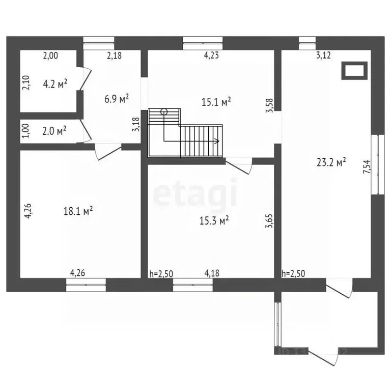 Дом в Кемеровская область, Кемерово ул. Герцена, 68 (220 м) - Фото 1