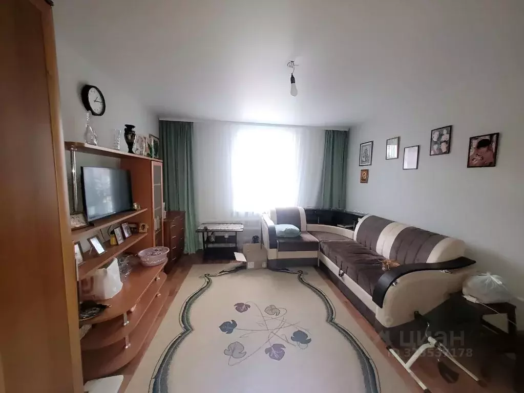 1-к кв. Нижегородская область, Бор пос. Октябрьский, ул. Пушкина, 28 ... - Фото 1