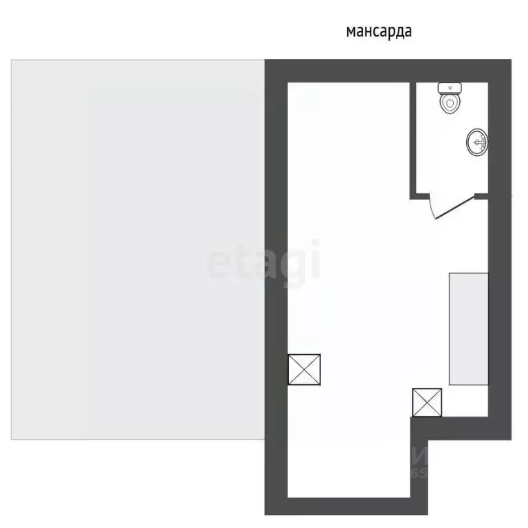 2-к кв. Севастополь ул. Руднева, 26/2 (56.2 м) - Фото 2