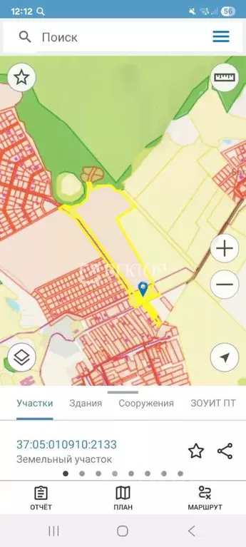 Участок в Ивановская область, Ивановский муниципальный округ, д. ... - Фото 2