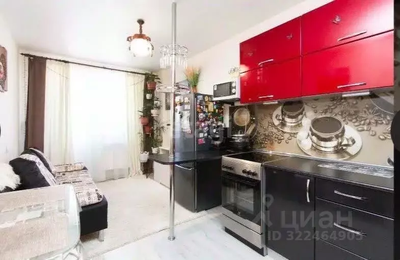 1-к кв. Томская область, Томск тракт Иркутский, 216 (36.7 м) - Фото 1