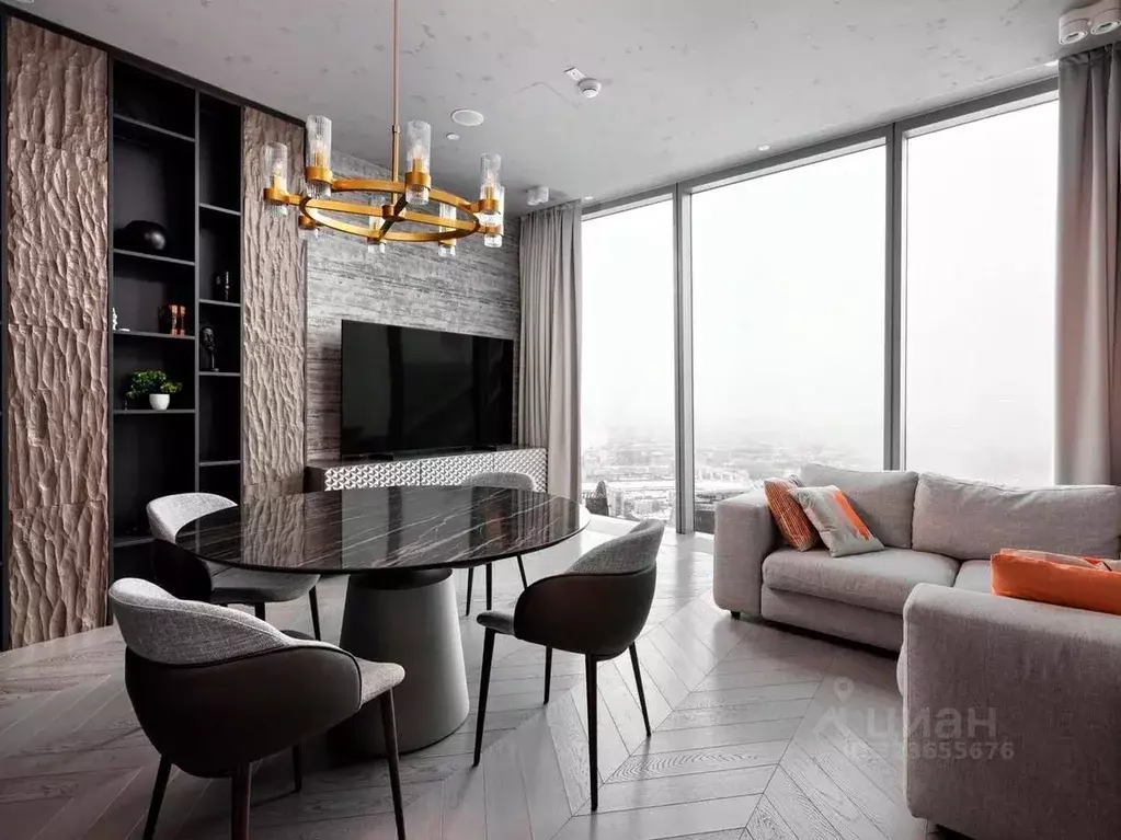 3-к кв. Москва наб. Пресненская, 12 (117.0 м) - Фото 1