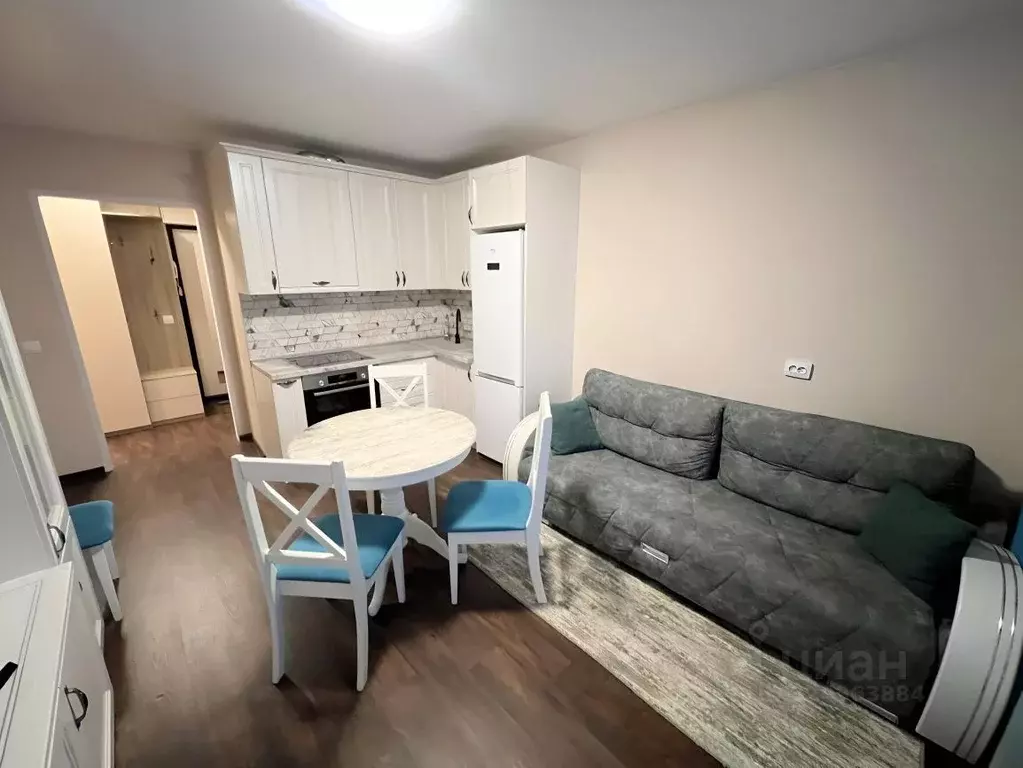 1-к кв. Ленинградская область, Мурино Всеволожский район, ул. ... - Фото 2