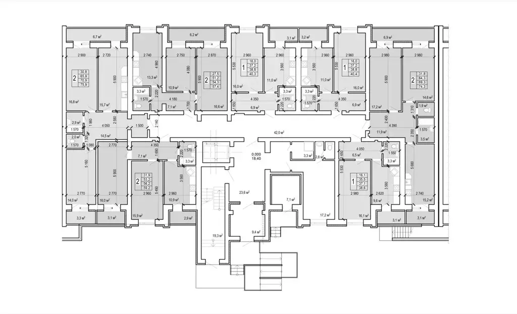 2-к кв. Саратовская область, Энгельс Новобазарная ул., 4 (59.2 м) - Фото 1