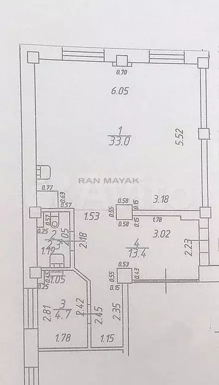 Продам помещение свободного назначения, 67 м - Фото 0