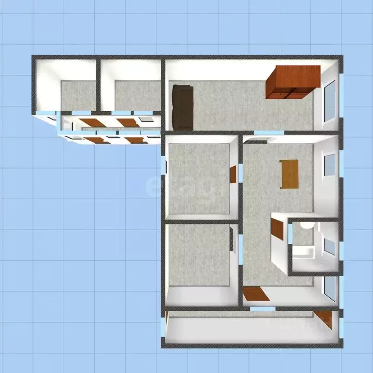 Дом в Белгородская область, Губкин Белгородская ул., 205 (65 м) - Фото 2