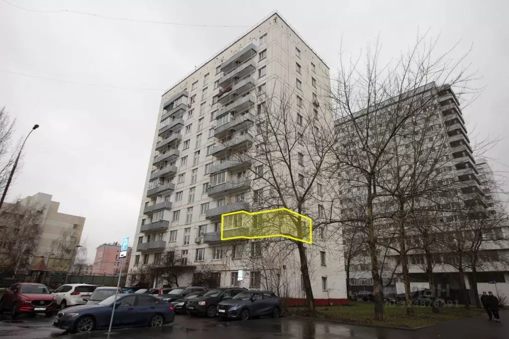 Свободной планировки кв. Москва Госпитальный пер., 8 (37.0 м) - Фото 2