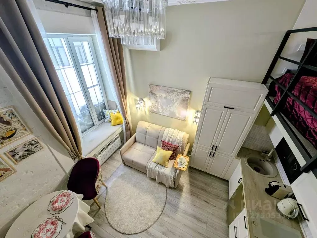 Студия Москва ул. Большая Дмитровка, 20С1 (28.0 м) - Фото 1