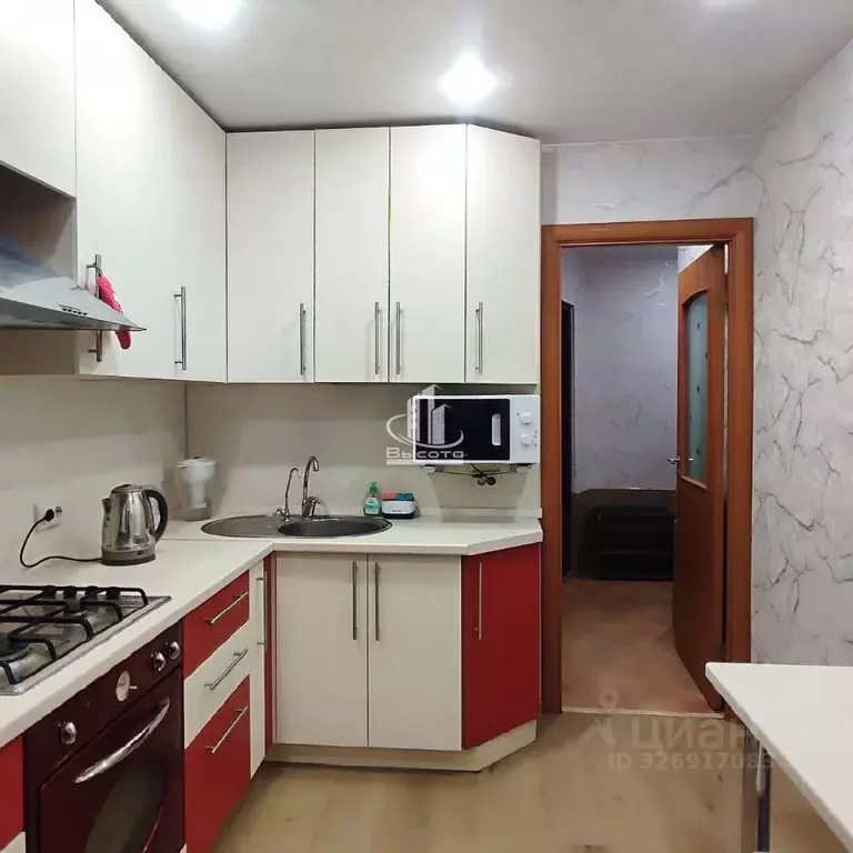 3-к кв. Рязанская область, Рязань Московский р-н, ул. Новаторов, 3 ... - Фото 2