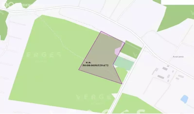 Участок в деревня Аносино, КП Аносино парк (731 м) - Фото 2