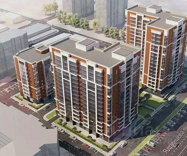 3-к кв. Алтайский край, Барнаул ул. Шевченко, 135 (66.81 м) - Фото 2