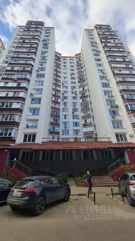1-к кв. Московская область, Дзержинский Угрешская ул., 32 (45.0 м) - Фото 0