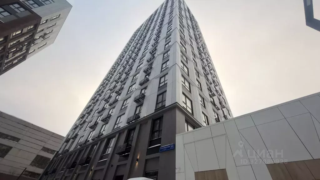 Студия Москва ул. Годовикова, 11к4 (26.2 м) - Фото 2