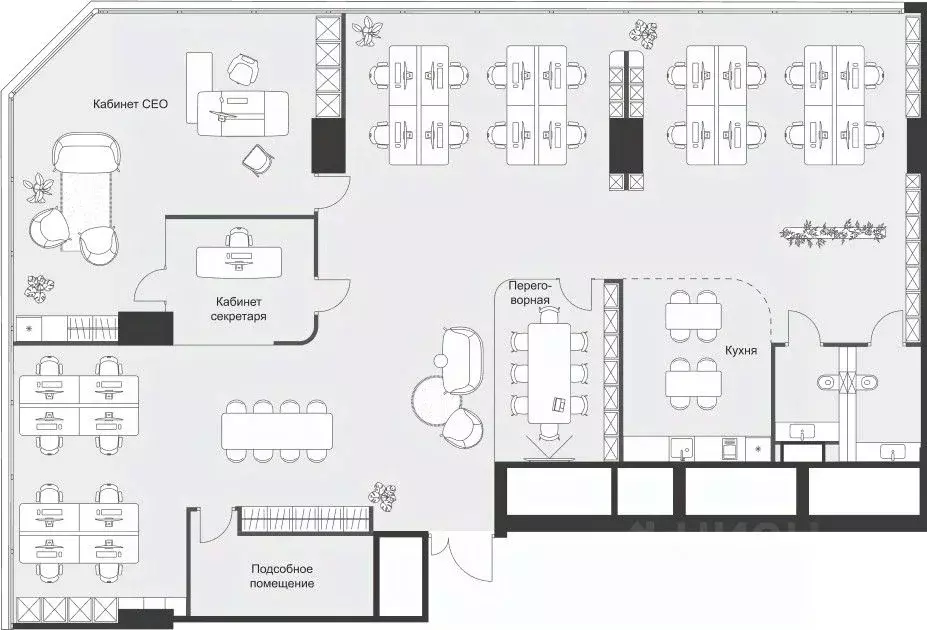 Офис в Москва 3-я Хорошевская ул., 18к2 (245 м) - Фото 0
