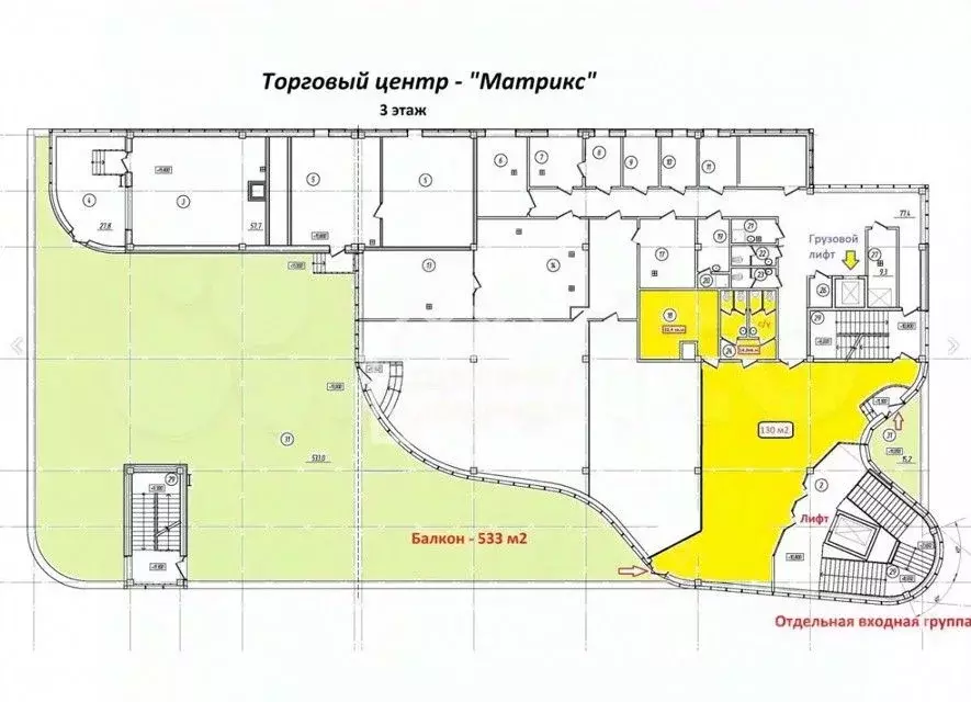 Помещение свободного назначения в Тюменская область, Тюмень ул. ... - Фото 1