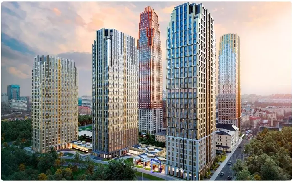 Помещение свободного назначения в Москва Эра жилой комплекс, 3 (97 м) - Фото 1